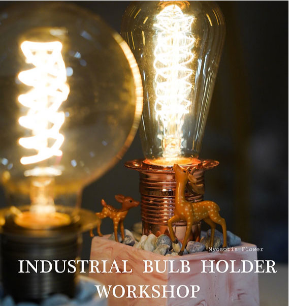 Industrial Pipe Lamp workshop