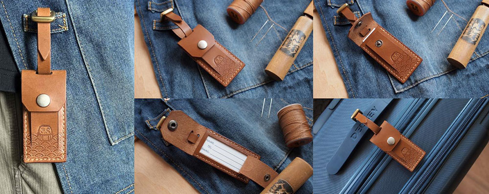 Leather Luggage Tag Workshop